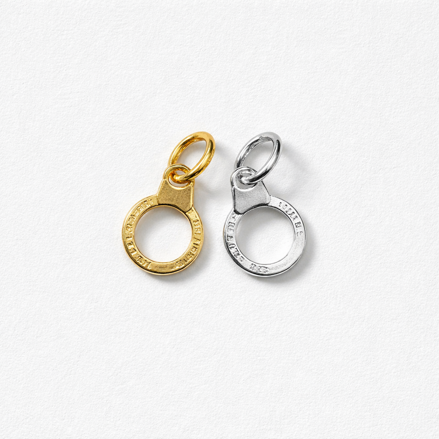 Gold and Silver Charm Esposas