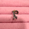 Eiffel Tower Silver Charm
