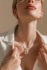 Silver Ball Necklace & Stud Earring Set S925
