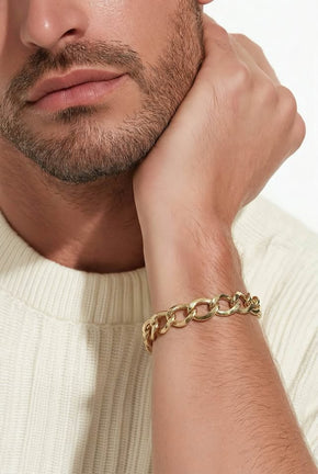 Gold 10K chain cuban bracelet