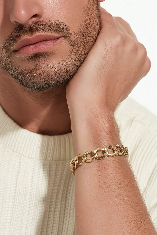 Gold 10K chain cuban bracelet
