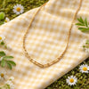 Cadena estilo torzal 45CM Oro 10K