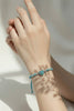 Cute Braided Heart Charm Bracelets made of Silver different colors