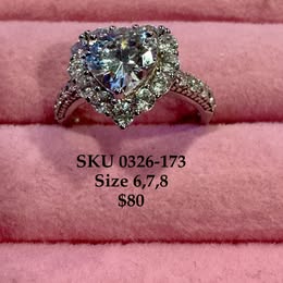 Engagement Ring (Anillo de Compromiso) Silver .925