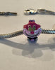 Disney Cheshire Cat Pink Charm