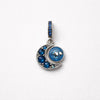 Blue Moon & Stars Charm
