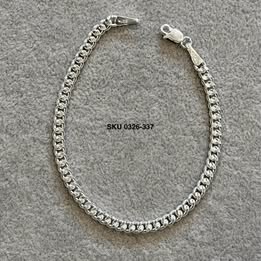 Sterling Silver Curb Chain Bracelet