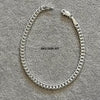 Sterling Silver Curb Chain Bracelet