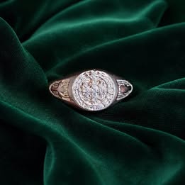 Silver St Benedict Silver .925 Ring