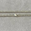 Silver Cuban Link Chain Necklace