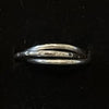 Silver Tone Multi-Band Ring with Small Stones