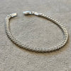 Sterling Silver Curb Chain Bracelet