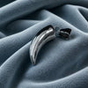 DIJE DE COLMILLO, PLATA .925