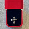 Silver Cross Design Ring Size 11, 12, 13
