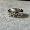 ANILLO CHUNKY ANCHA, 6,8 SILVER .925