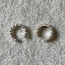 GRAPAS BANO DE RODIO, PLATA .925