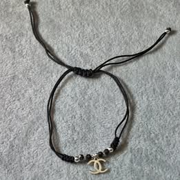 Pulsera Ajustable con Dije Plata .925