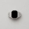 Anillo para caballero con piedras en talla 11