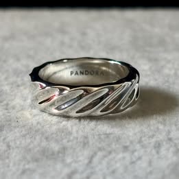 ANILLO CHUNKY ANCHA, 6,8 SILVER .925