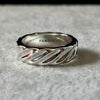 ANILLO CHUNKY ANCHA, 6,8 SILVER .925