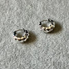 ARRACADA CHUNKYU ANCHA, PLATA .925