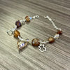 Pulsera de Agathas con Oso y Corazón
