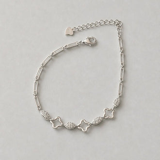 PULSERA CON SILUETA DE BARRITAS, CR