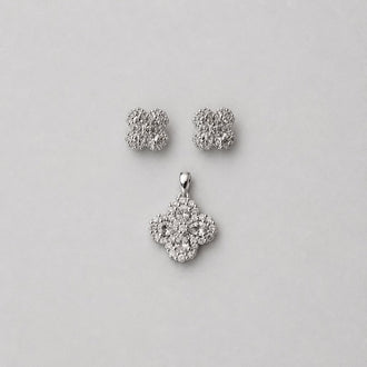 Set Aretes con dije VC
