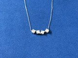 Collar Trebol Perla