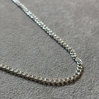 Cadena cubana diamantada 70CM 4mm
