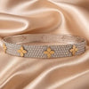 BRAZALETE BANO DE RODIO, PLATA .925