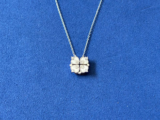 Collar Trebol Perla