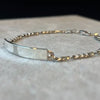 Pulsera Lisa 19cm plata.925