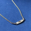 Collar Inspirado Monaco chain Plata .925 con rodio