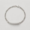 Pulsera Lisa 19cm plata.925