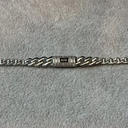 Pulsera Inspirada en Monaco chain Plata .925 con rodio 200cm