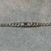 Pulsera Inspirada en Monaco chain Plata .925 con rodio 200cm
