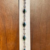 Pulsera de piedra esmeralda natural