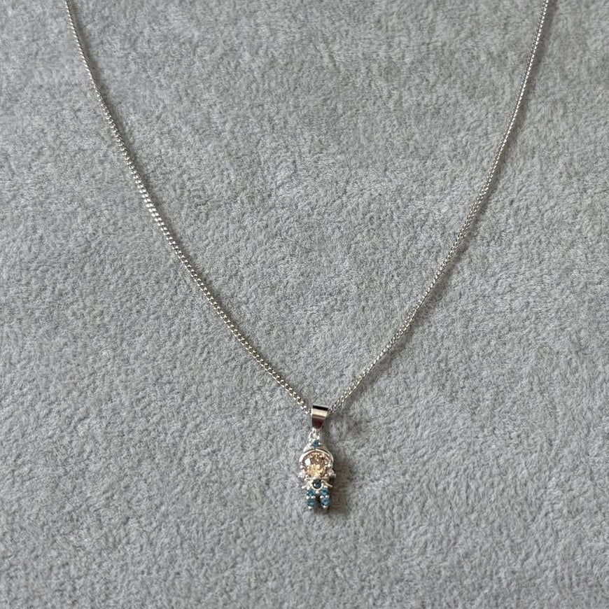 Collar 45CM con dije de Cenicienta