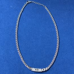 Collar Inspirado Monaco chain Plata .925 con rodio