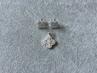 Set Aretes con dije VC