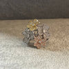 Anillo grande con treboles talla 6,7,8