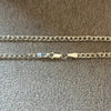 Cadena cubana diamantada 70CM 4mm