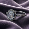 Anillo Pan con zirconia blanca talla 6,7,8