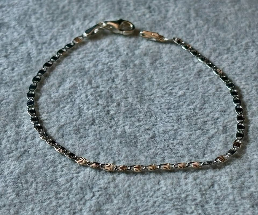 Pulsera Plata 18CM