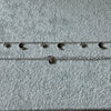Collar con multidijes lunas y estrellas con bano de rodio