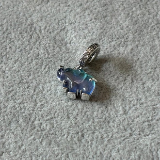 CHARM DE ELEFANTE, PLATA .925