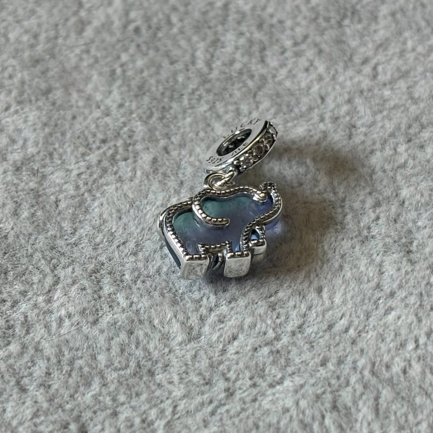 CHARM DE ELEFANTE, PLATA .925