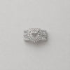 Anillo Corazon #7 Plata