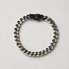 PULSERA INSP. MONACO CHAIN LISA ELIGEN DISEÑO, 19CM bano de rodio